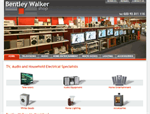 Tablet Screenshot of bentleywalkershop.co.uk